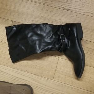 Style & co black boots size 9